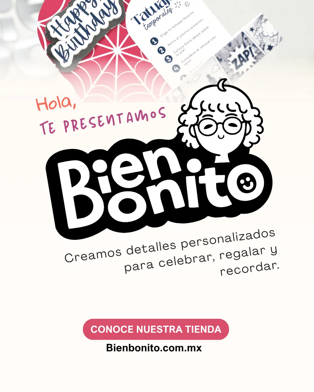 Publicación de Bien Bonito, pieza 1