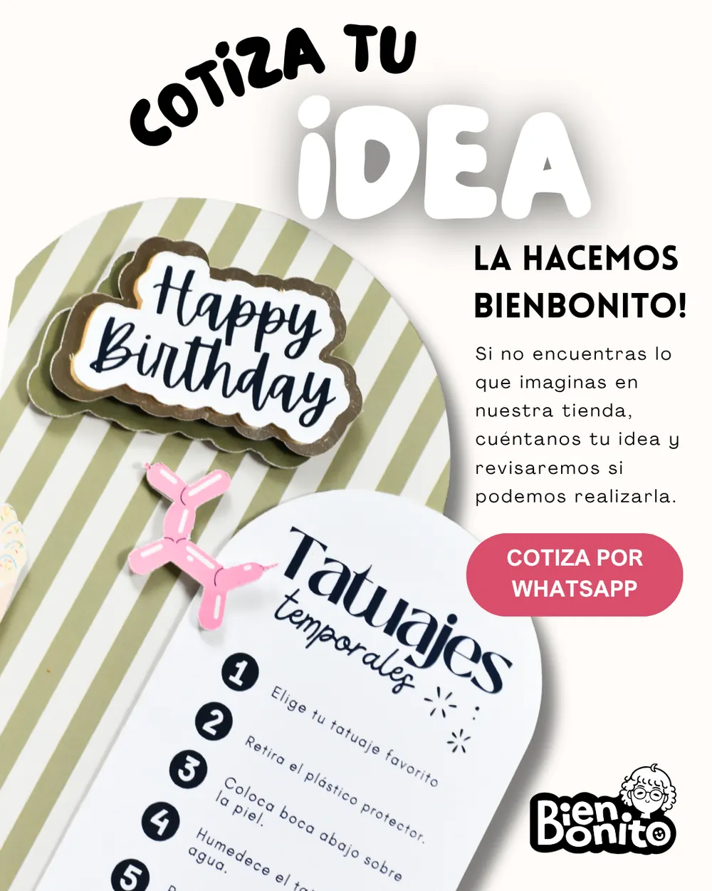 Publicación de Bien Bonito, pieza 2