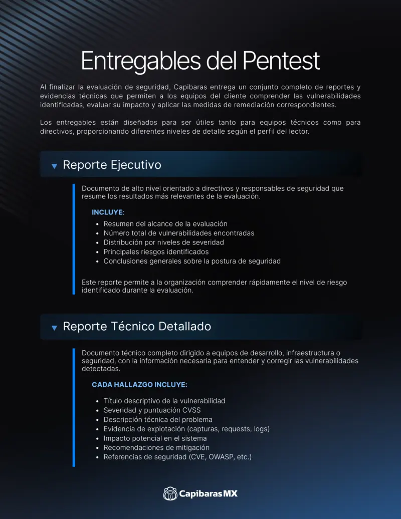 Presentación de servicio, página 18