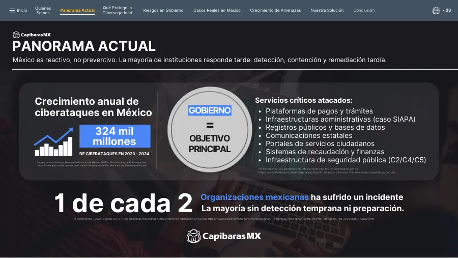 Perfil de empresa, página 3