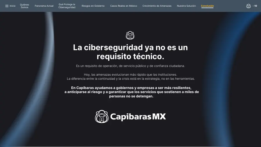 Perfil de empresa, página 10