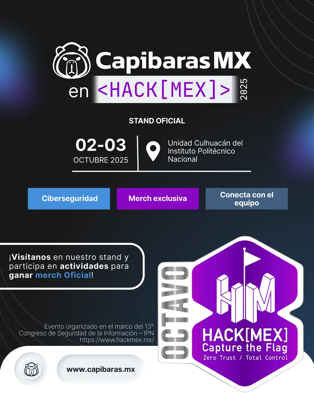 Publicación de CapibarasMX, pieza 1