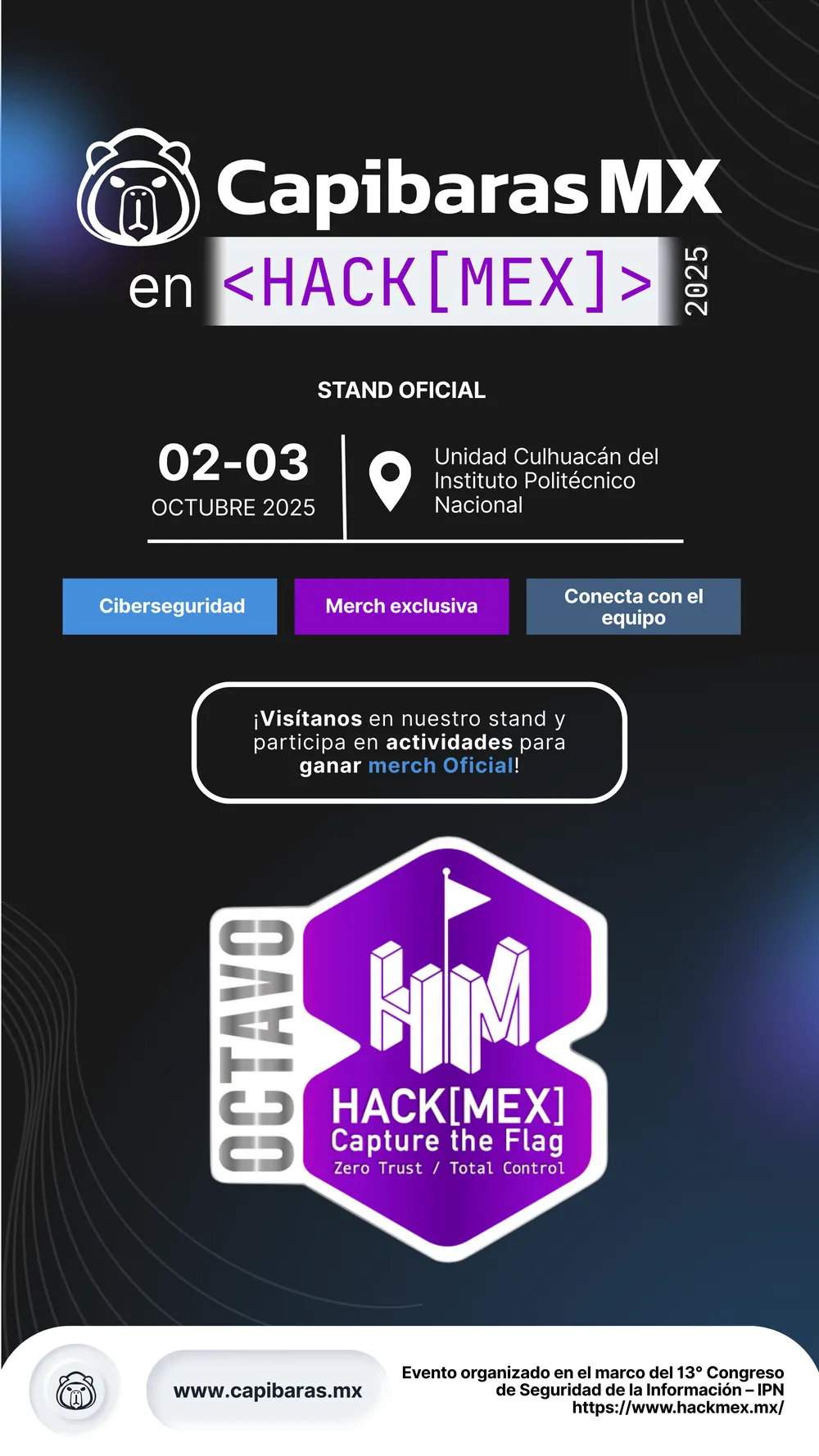 Publicación de CapibarasMX, pieza 2