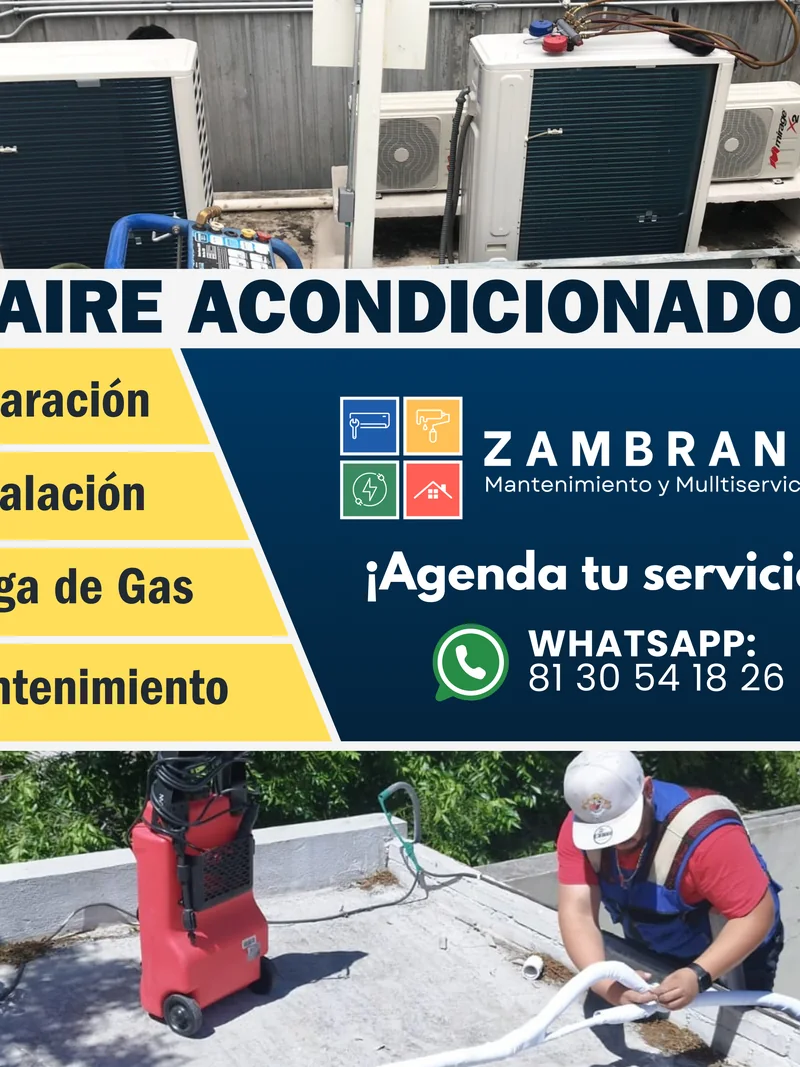Zambrano Mantenimiento — Contenido y campañas