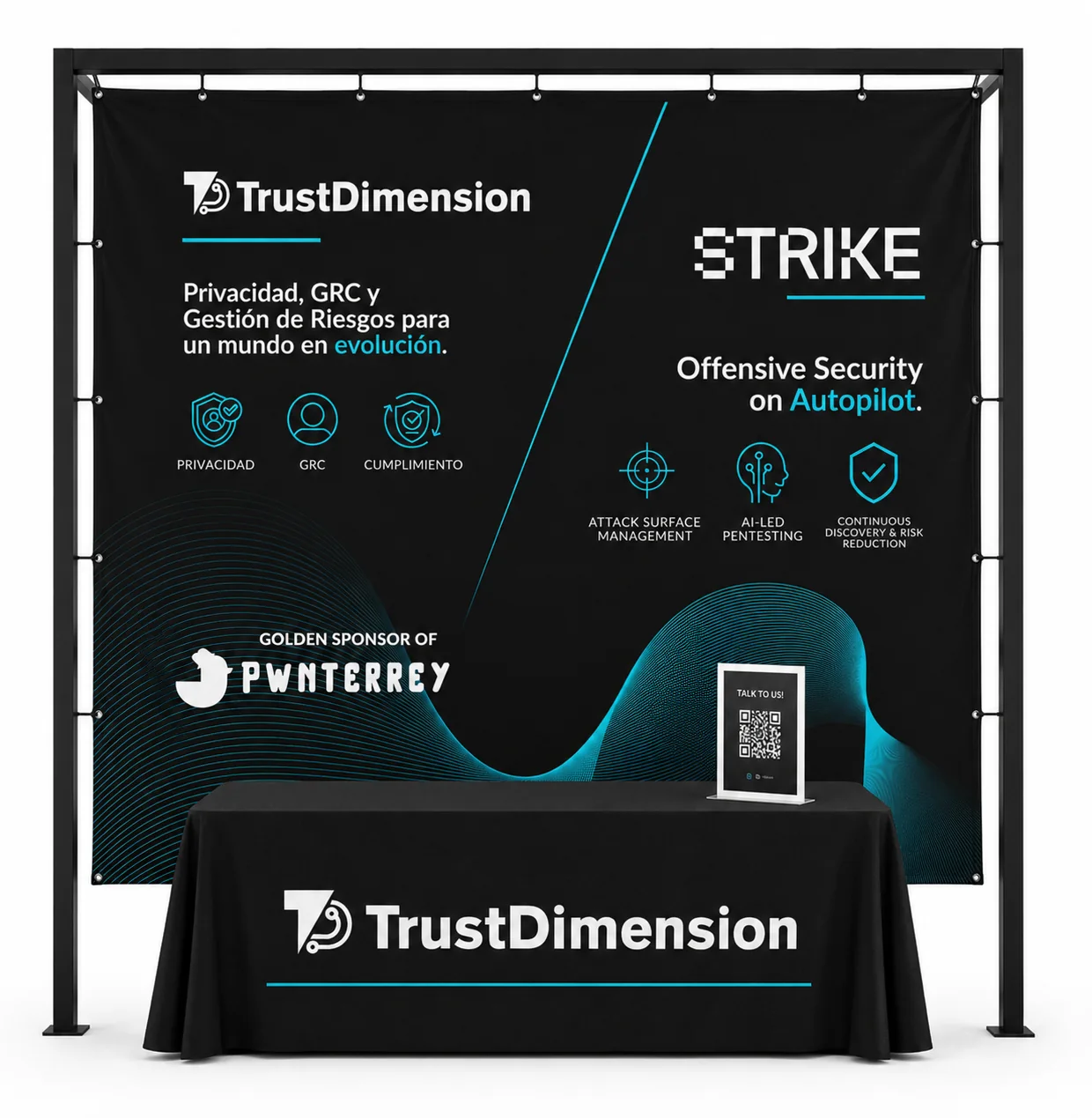 Stand Golden diseñado para TrustDimension y Strike