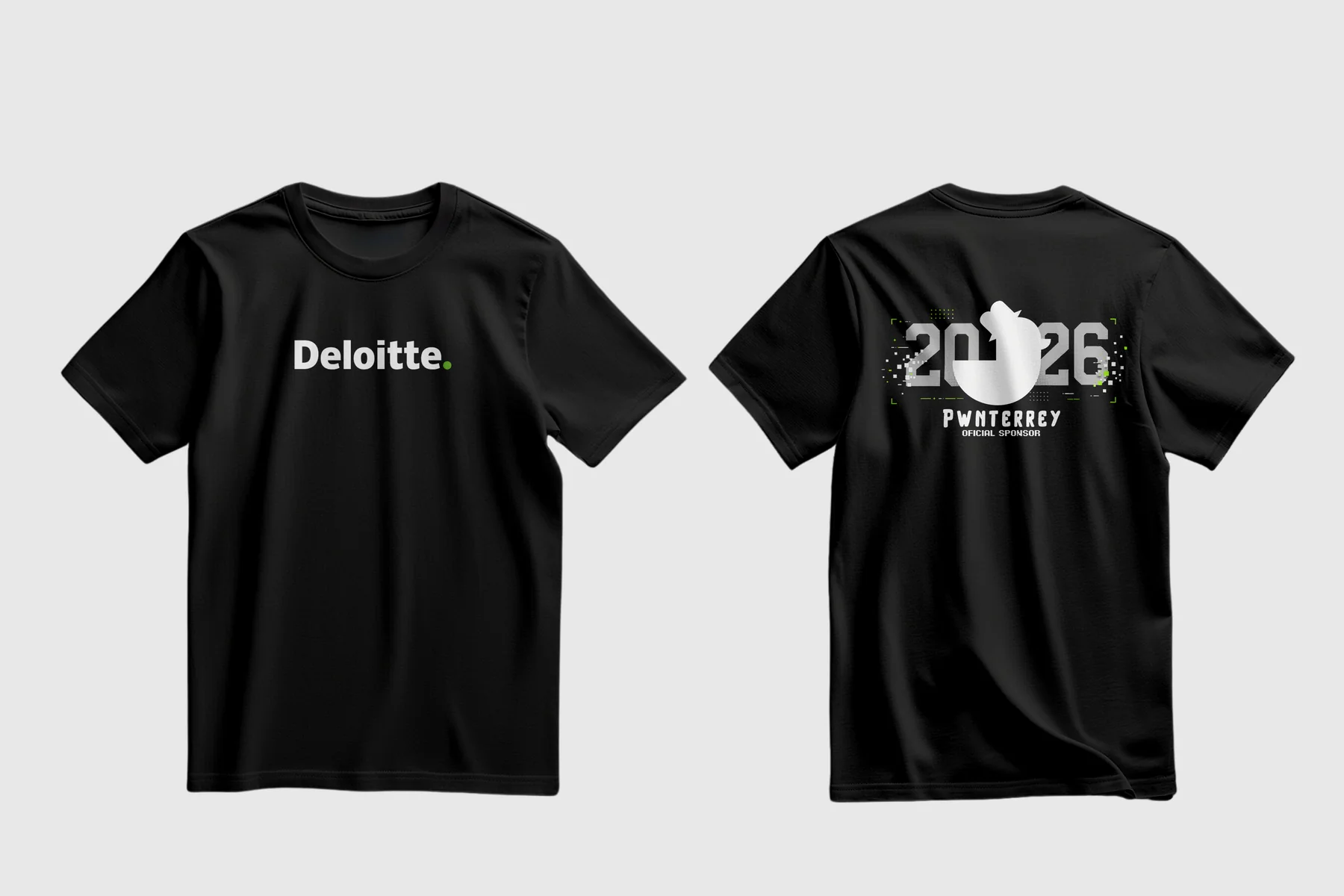 Diseño de playera para Deloitte