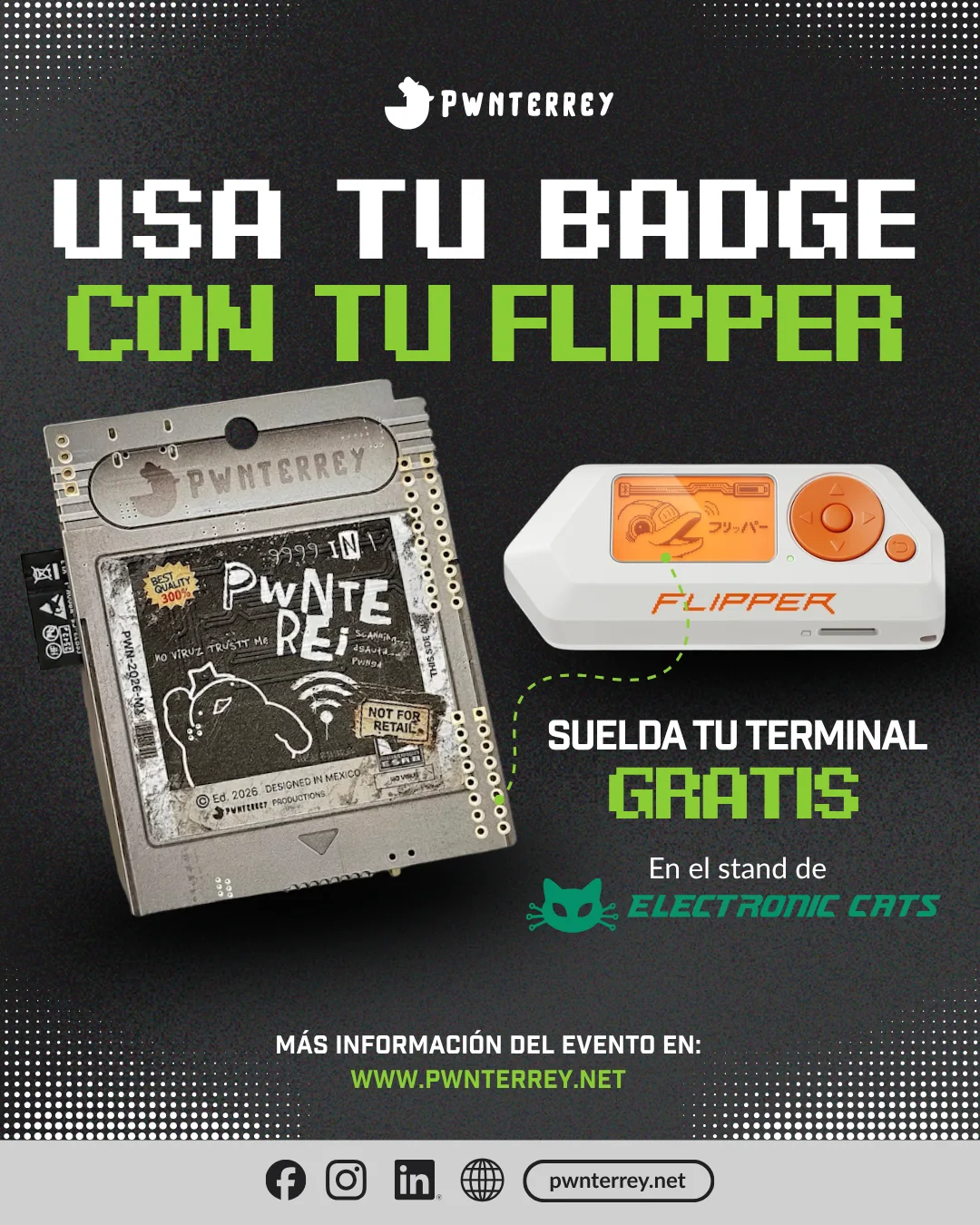 Publicación técnica sobre el badge y Flipper