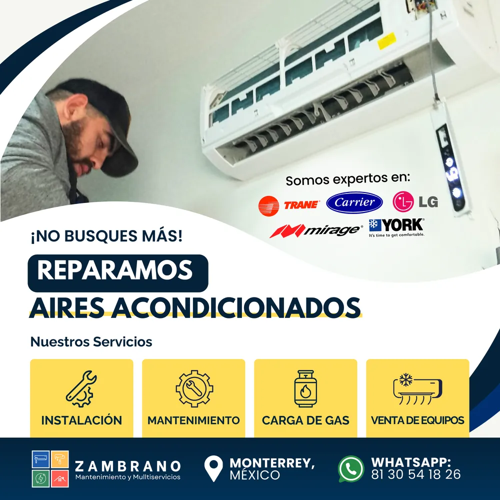 Publicación de Zambrano Mantenimiento, pieza 2