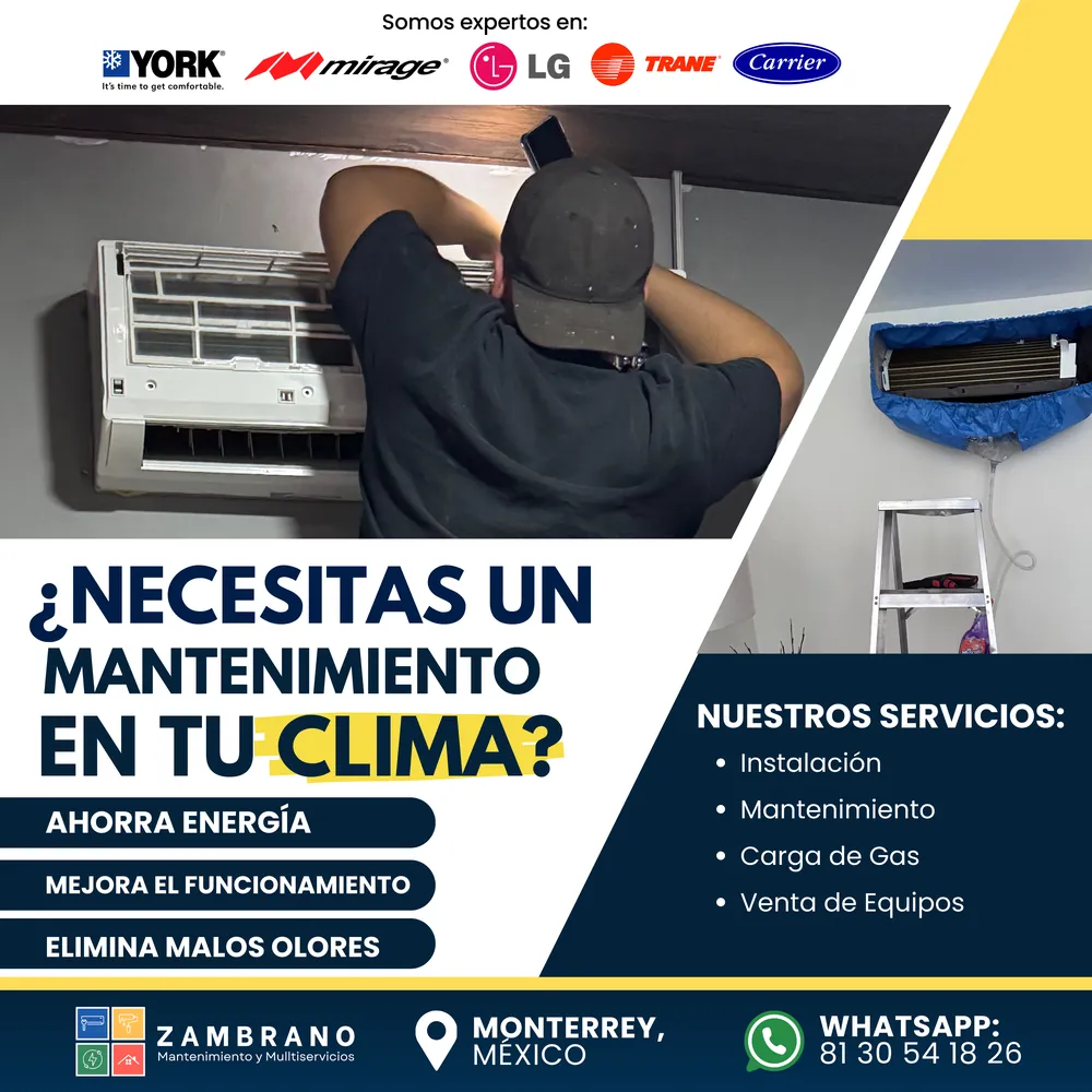 Publicación de Zambrano Mantenimiento, pieza 3